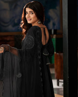 "Siyah" Black Anarkali Set